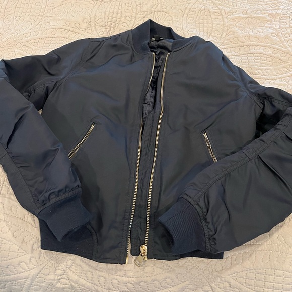 Topshop Bomber Jacket Size 2 - Picture 2 of 7